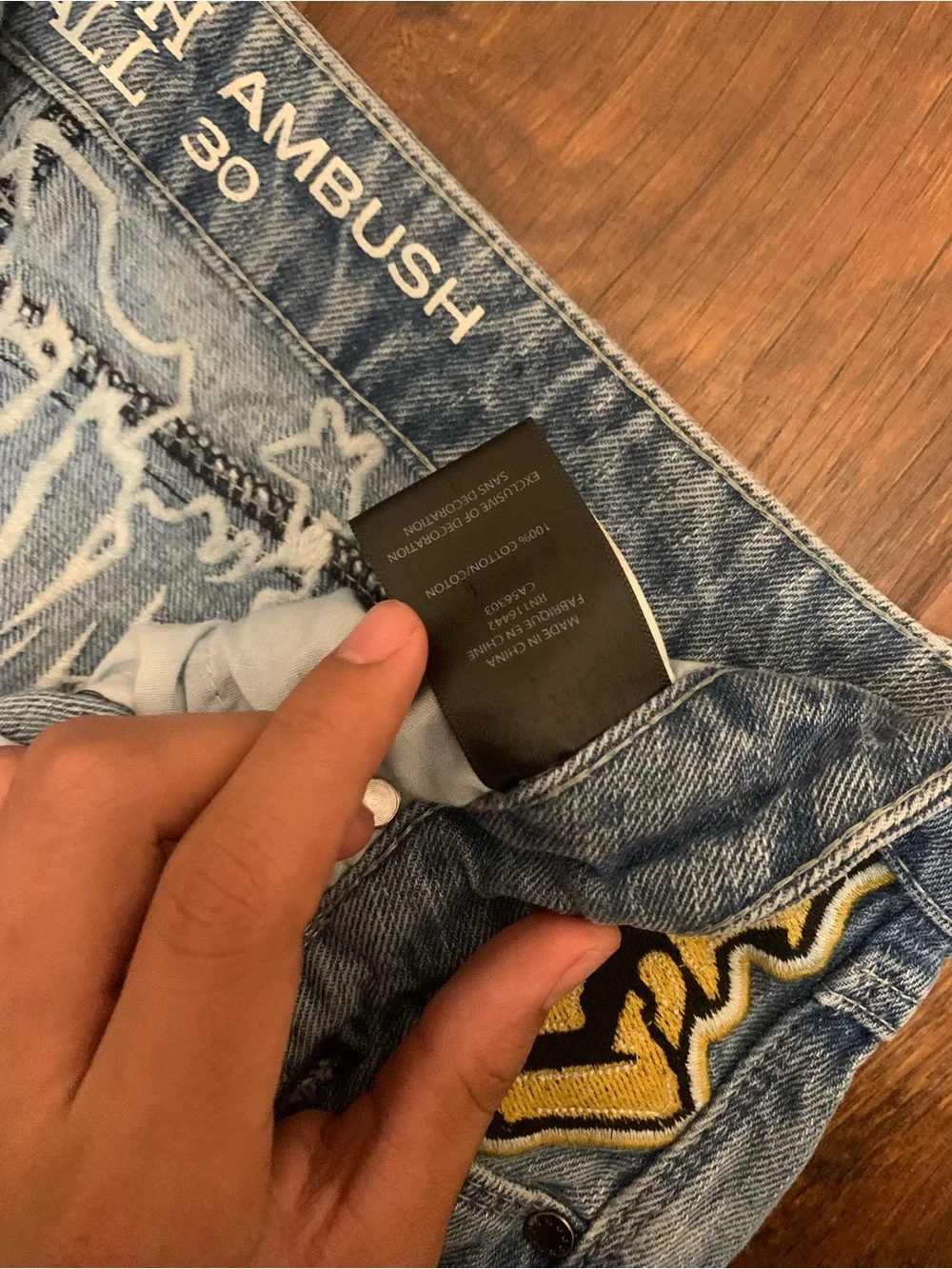 Street wear jeans